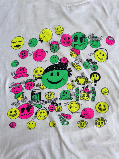 1990's 'Acid Party' Rave Graphic Tee