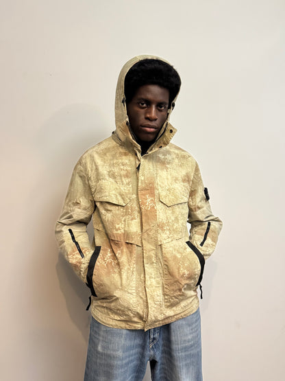S/S 2024 Stone Island Dissolving Grid Camo Jacket (MA719). FA 276