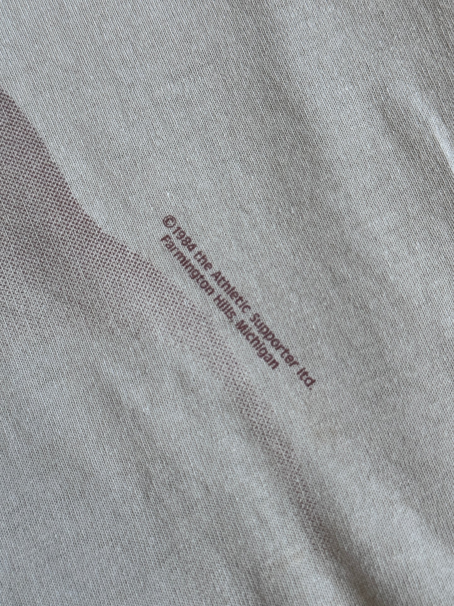 1984 Nude Portrait Single Stitch Graphic Tee
