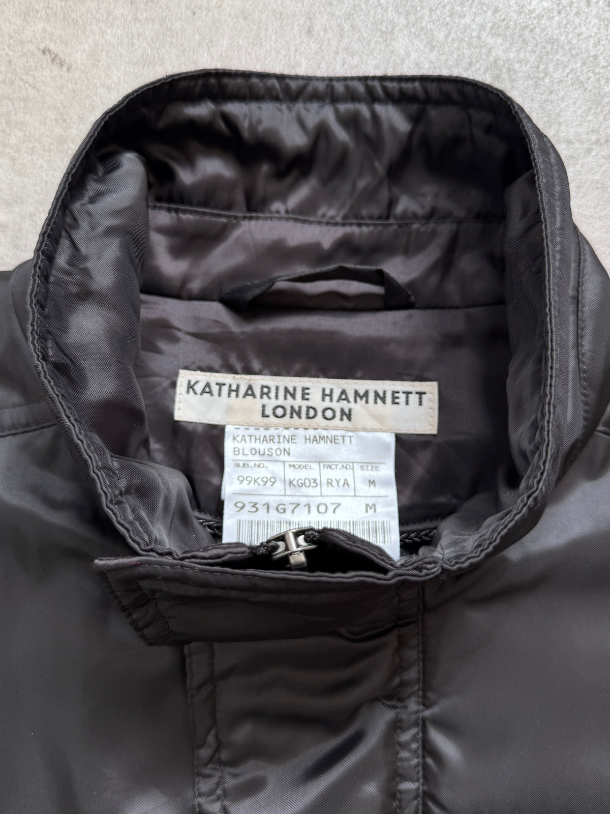 Katharine Hamnett Japanese Made Utlity Blouson