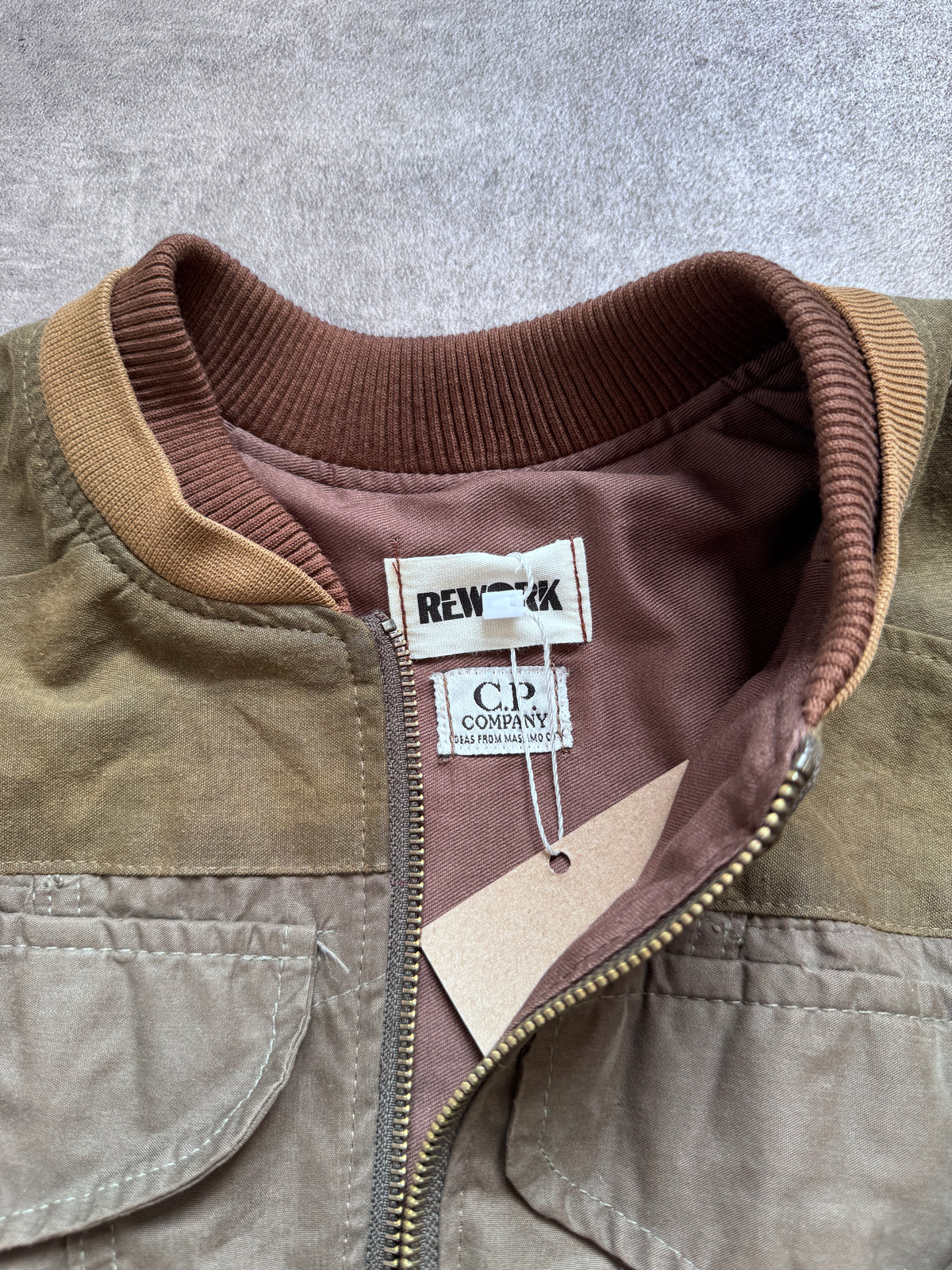 VT Rework: C.P. Company Waxed Cotton Utility Blouson