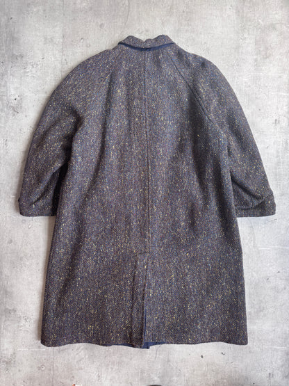 1980's C.P. Company Flecked Wool Reversible Overcoat