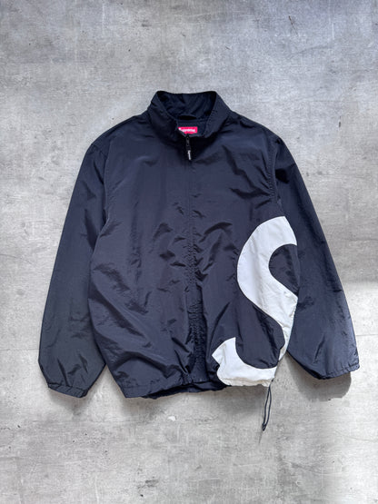 S/S 2019 Supreme S Logo Black Track Jacket