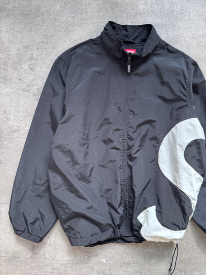 S/S 2019 Supreme S Logo Black Track Jacket