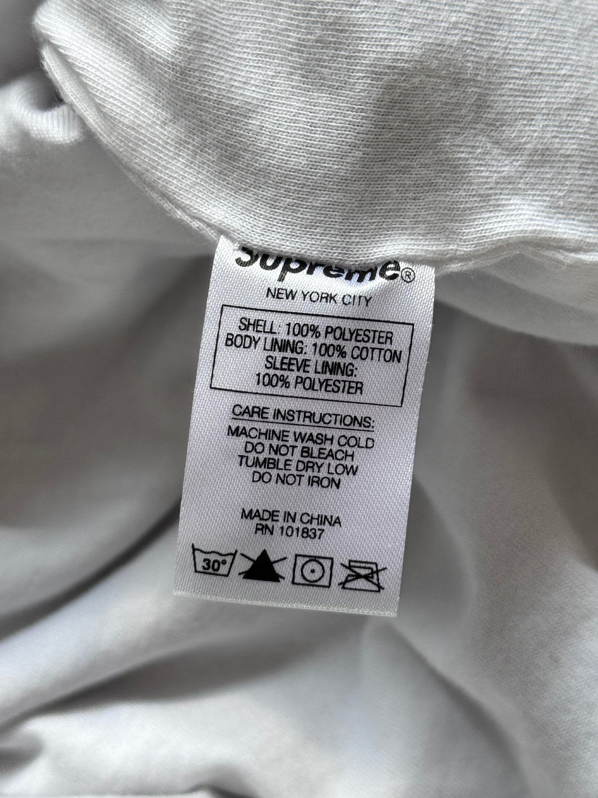 S/S 2018 Supreme Gonz Spellout Logo Coach Jacket