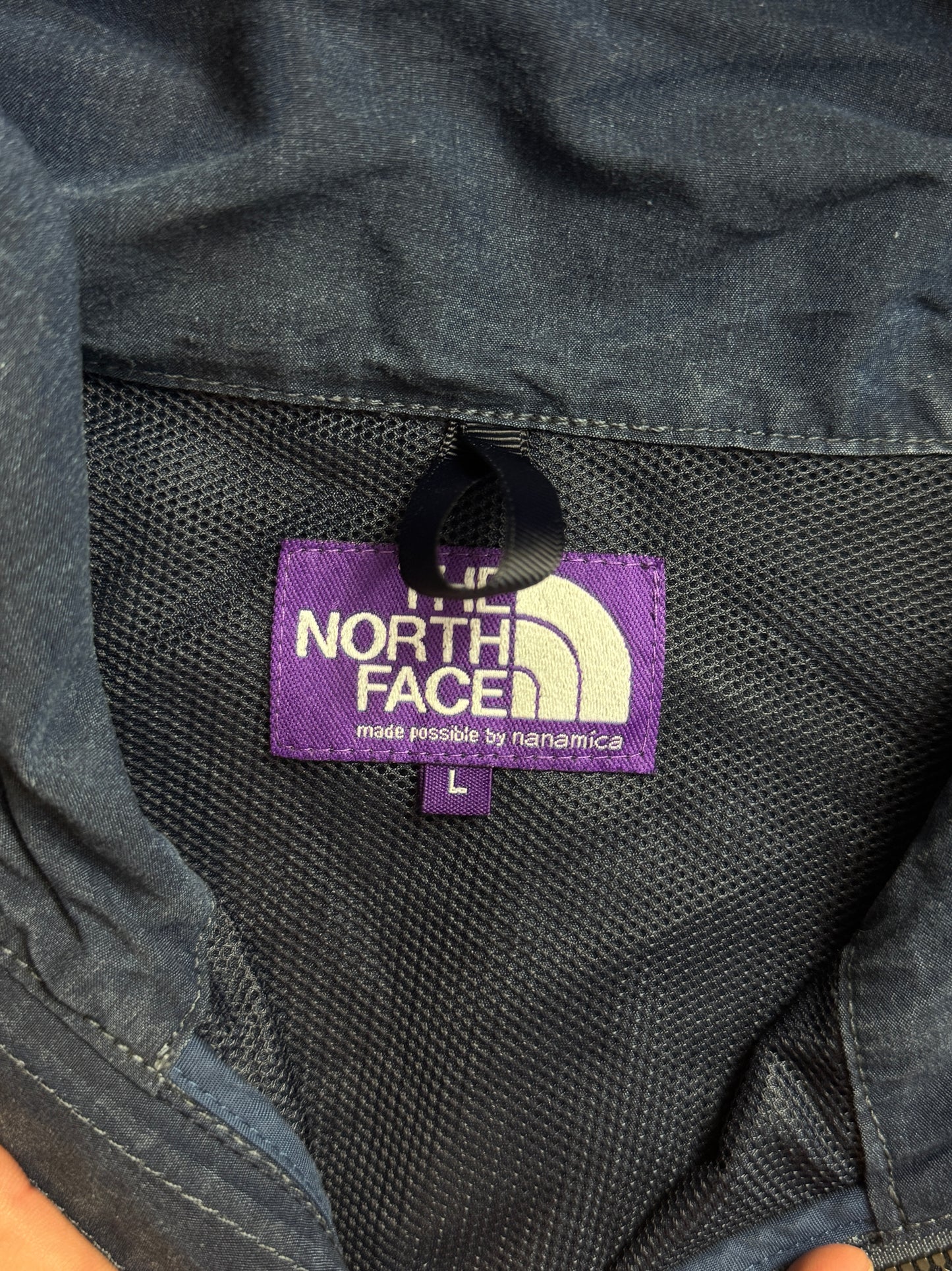 The North Face Purple Label Nanamica Indigo Mountain Parka