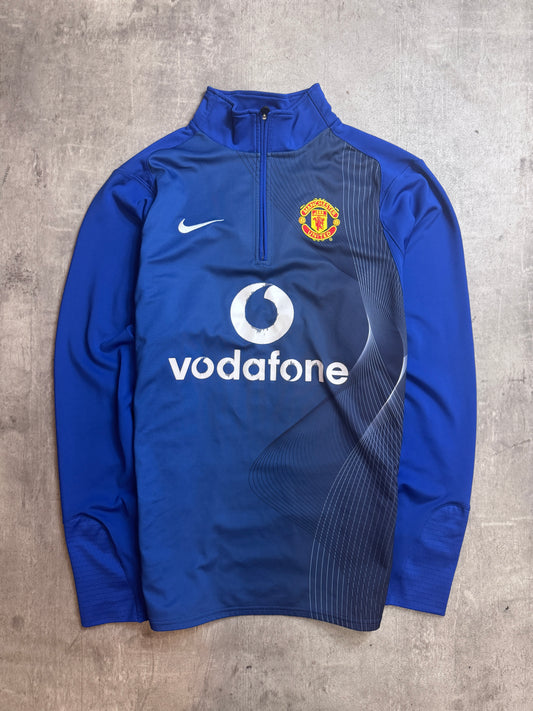 2005-06 Manchester United Nike 1/4 Zip Drill Top