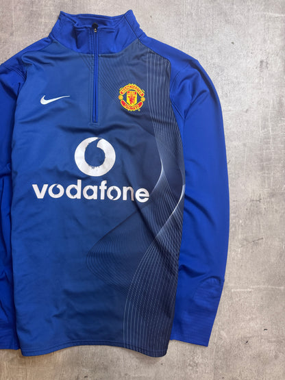2005-06 Manchester United Nike 1/4 Zip Drill Top