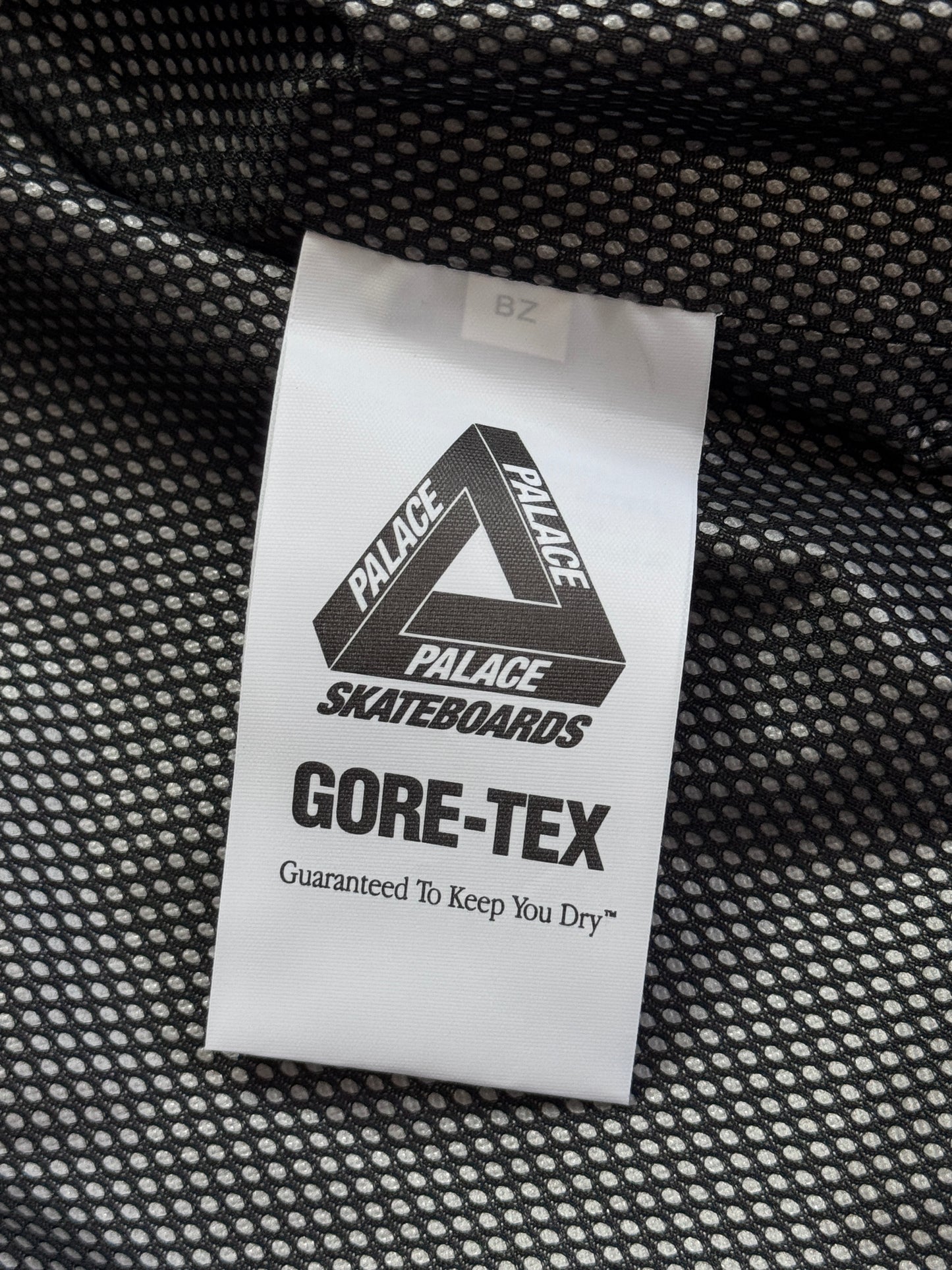 A/W 2023 Palace Gore Tex Black Cotton RX Jacket