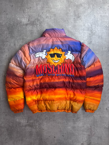 A/W 2020 Palace x Moschino Couture Sunset Ombre Puffer