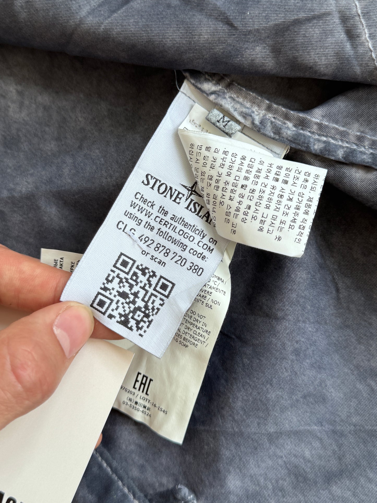S/S 2017 Stone Island Shadow Project TPX-Poly Long Coat