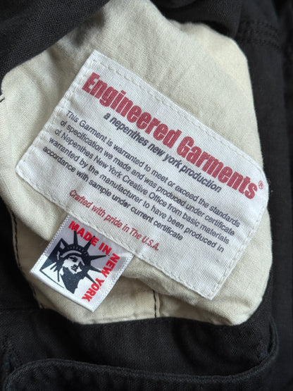 Engineered Garments Black Cotton Workwear Jacket