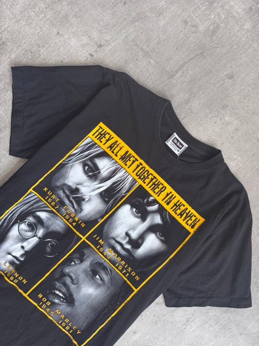 Single Stitch Music Icons Heaven Tee