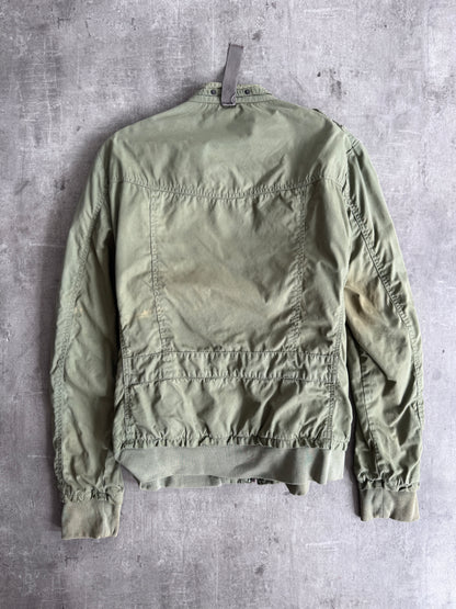 2000s Dolce & Gabbana Military Green Utility Bomber Jacket