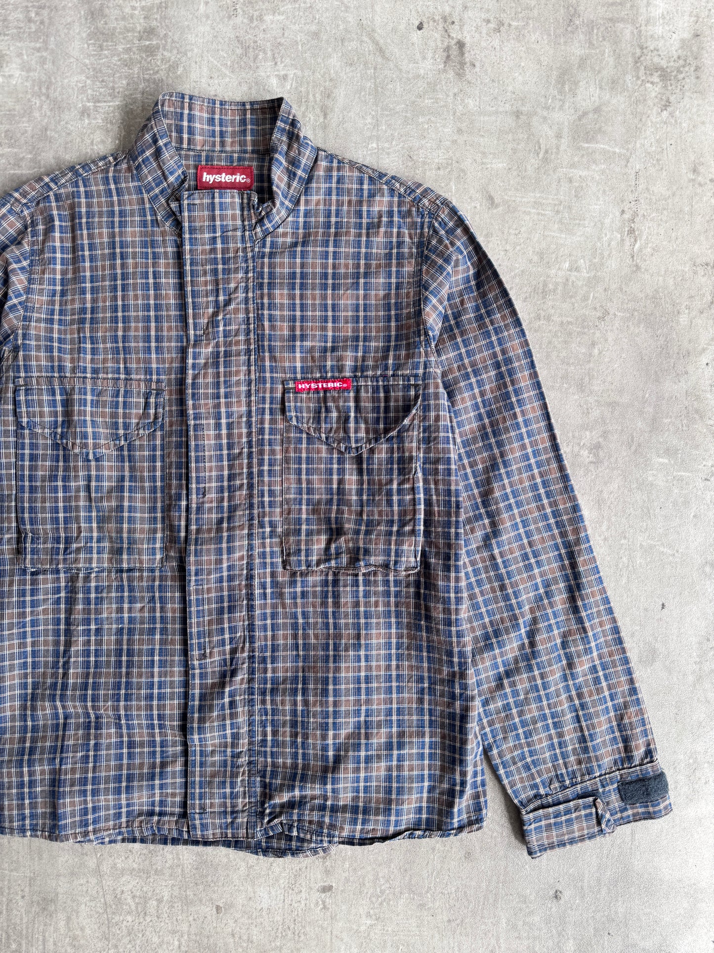Hysteric Glamour Check LS Shirt Jacket