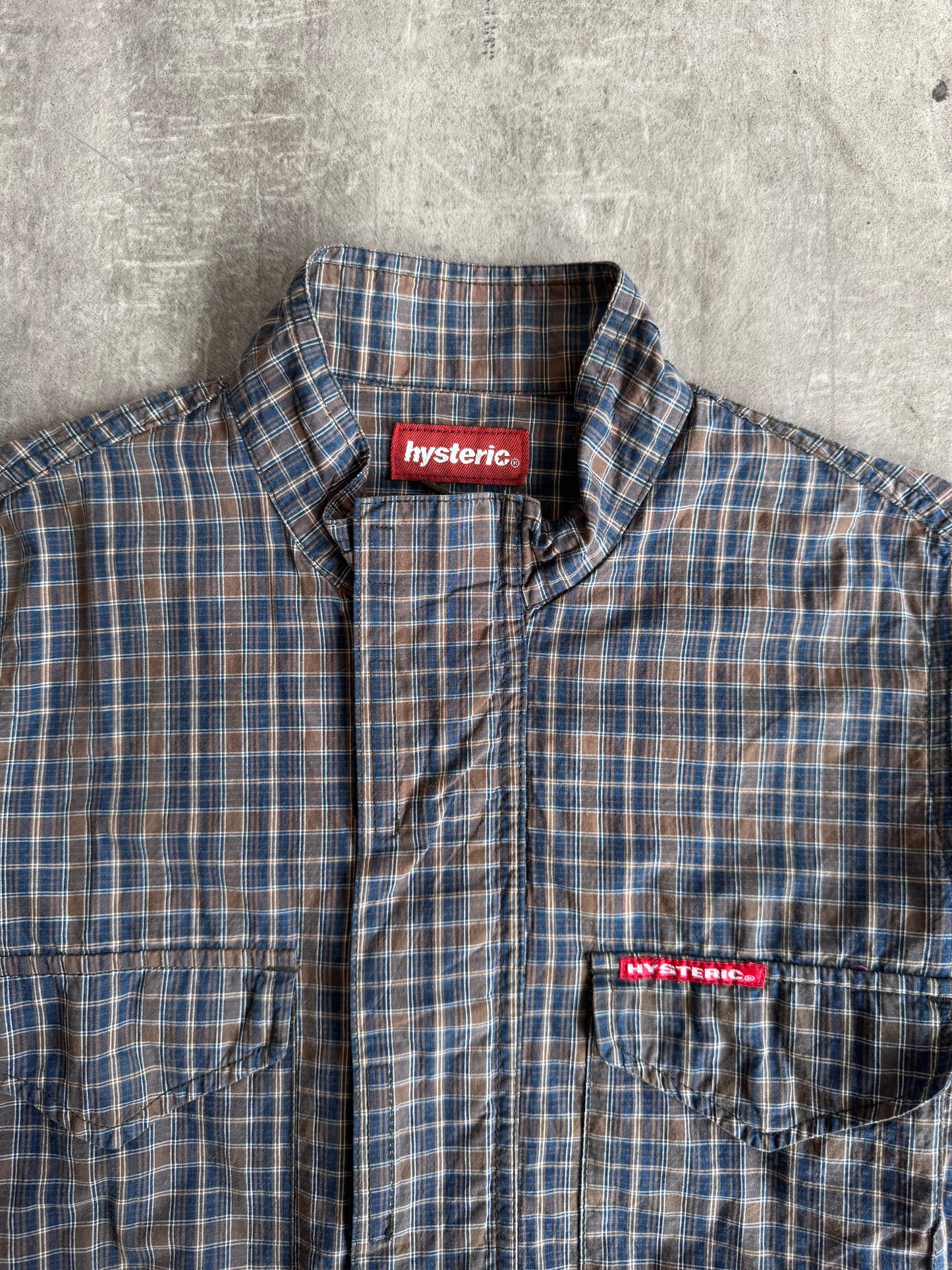 Hysteric Glamour Check LS Shirt Jacket