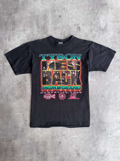 1995 Mike Tyson "He's Back" MGM Grand Boxing Promo Graphic Tee