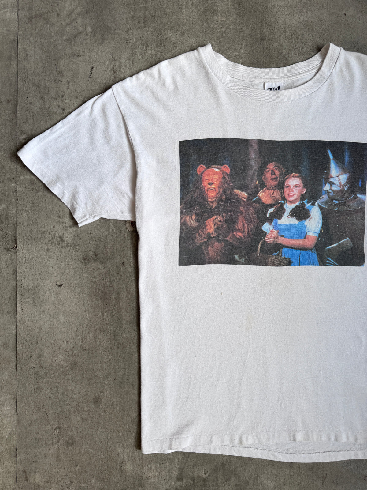 Rare 1990's The Wizard Of Oz Single Stitch Graphic Tee