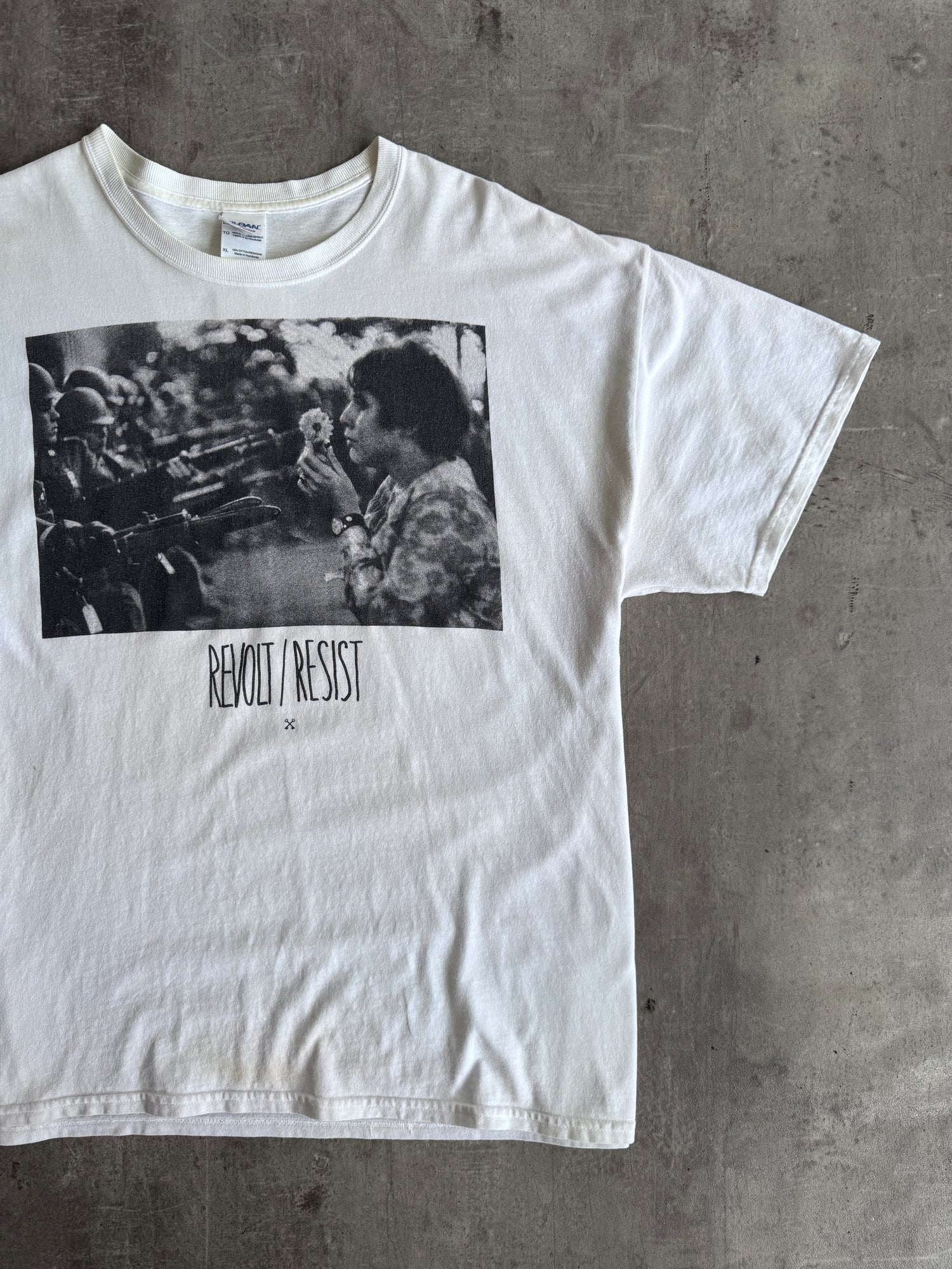 Revolt & Resist Marc Riboud "Flower Child" Graphic Tee