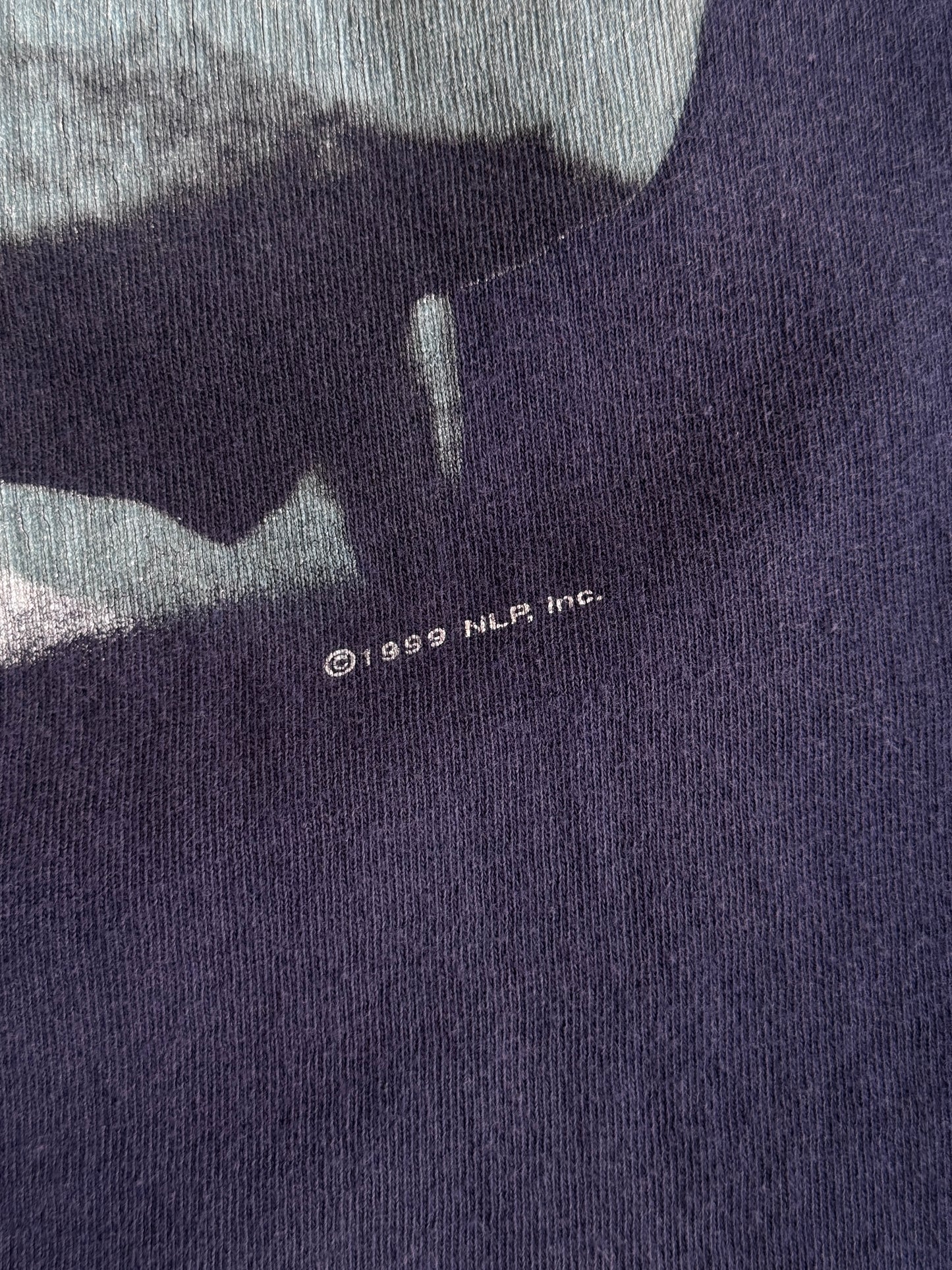 1999 Single Stitch Austin Powers Dr Evil Promo Graphic Tee