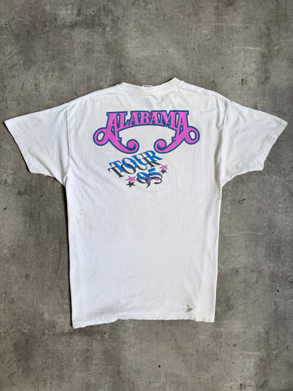 1995 Alabama Tour Group Photo Single Stitch Tee