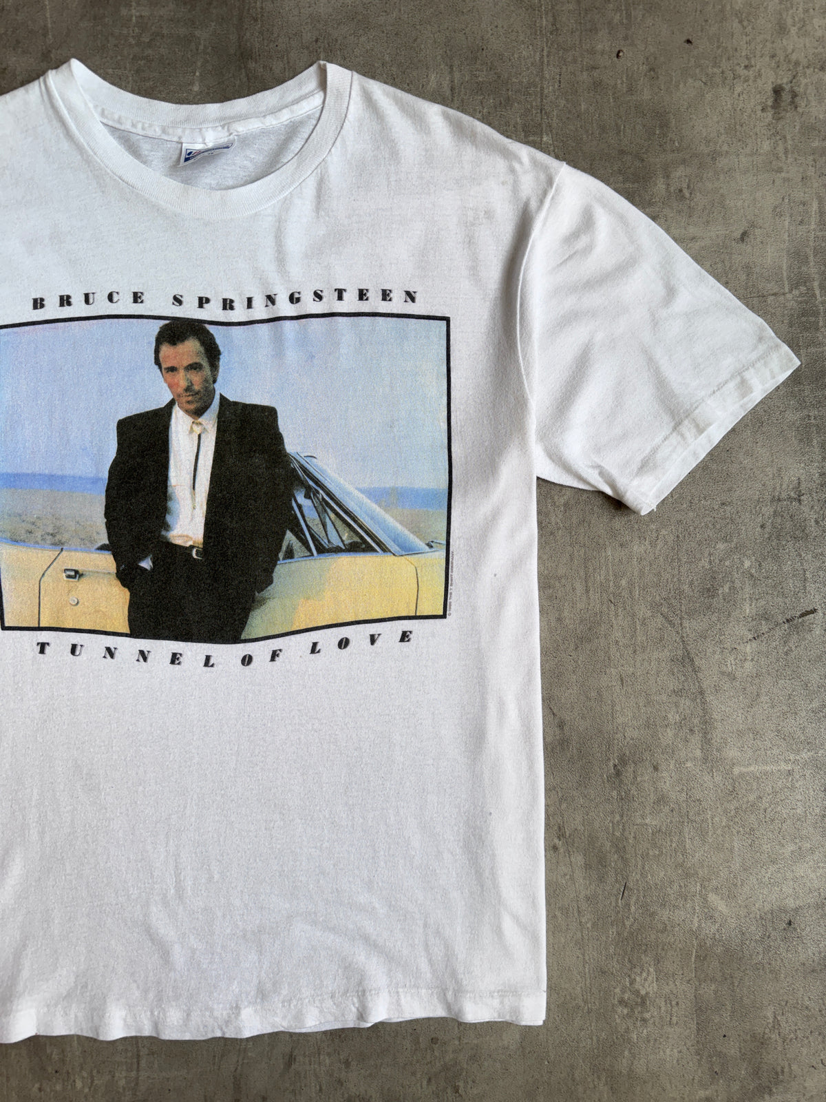 1988 Bruce Springstein 'Tunnel Of Love' Single Stitch Graphic Tee