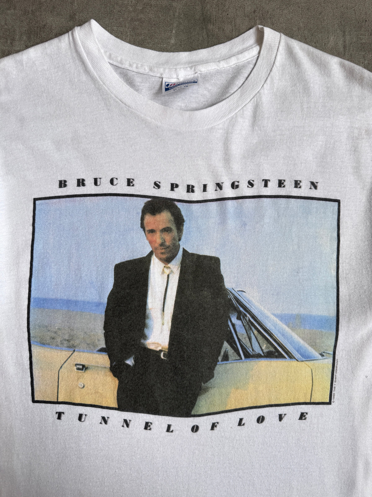 1988 Bruce Springstein 'Tunnel Of Love' Single Stitch Graphic Tee