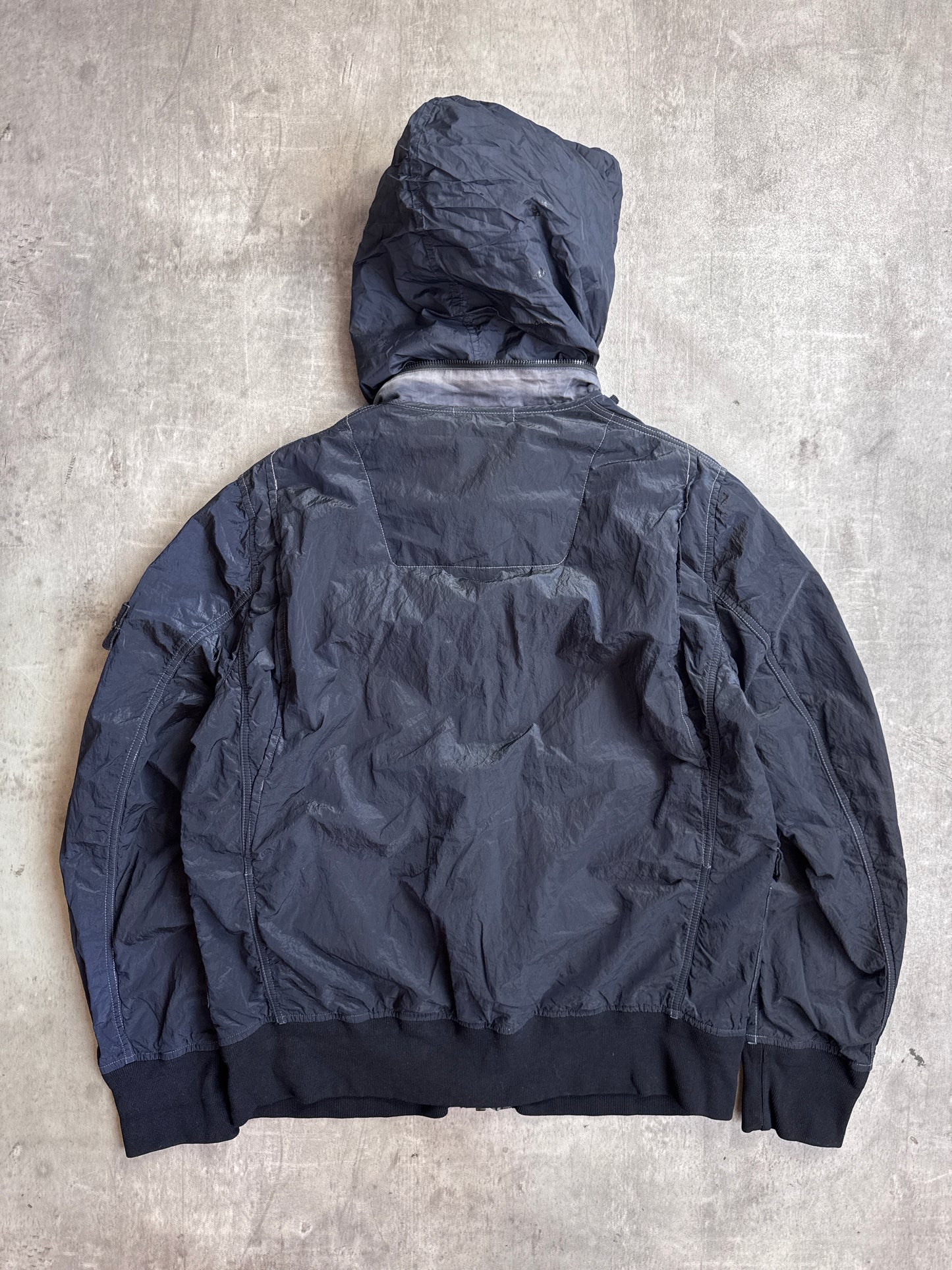 Stone Island Membrana S/S 2011 Navy Nylon Tech Jacket