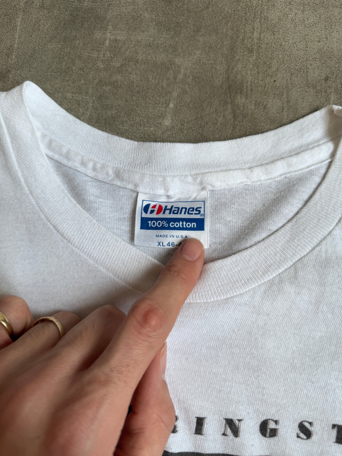 1988 Bruce Springstein 'Tunnel Of Love' Single Stitch Graphic Tee