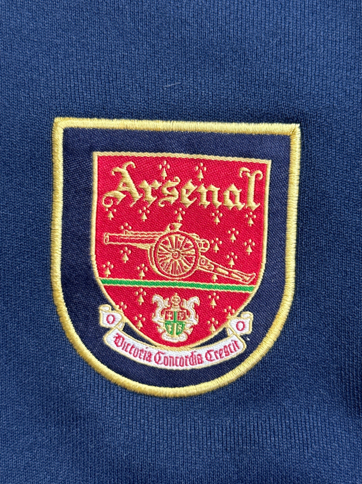 Arsenal F.C. 2001-02 Nike Navy Training Sweatshirt