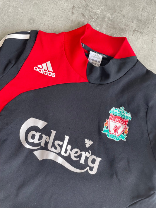 2006/2007 Adidas x Liverpool Black Away Training Sweatshirt