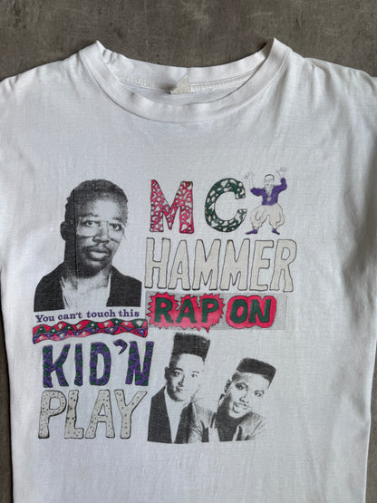 Ultra Rare 1990's MC Hammer Rap On Single Stitch Graphic Tee