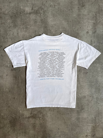 1996 Celine Dion 'Falling Into You' NA Tour Single Stitch Graphic Tee