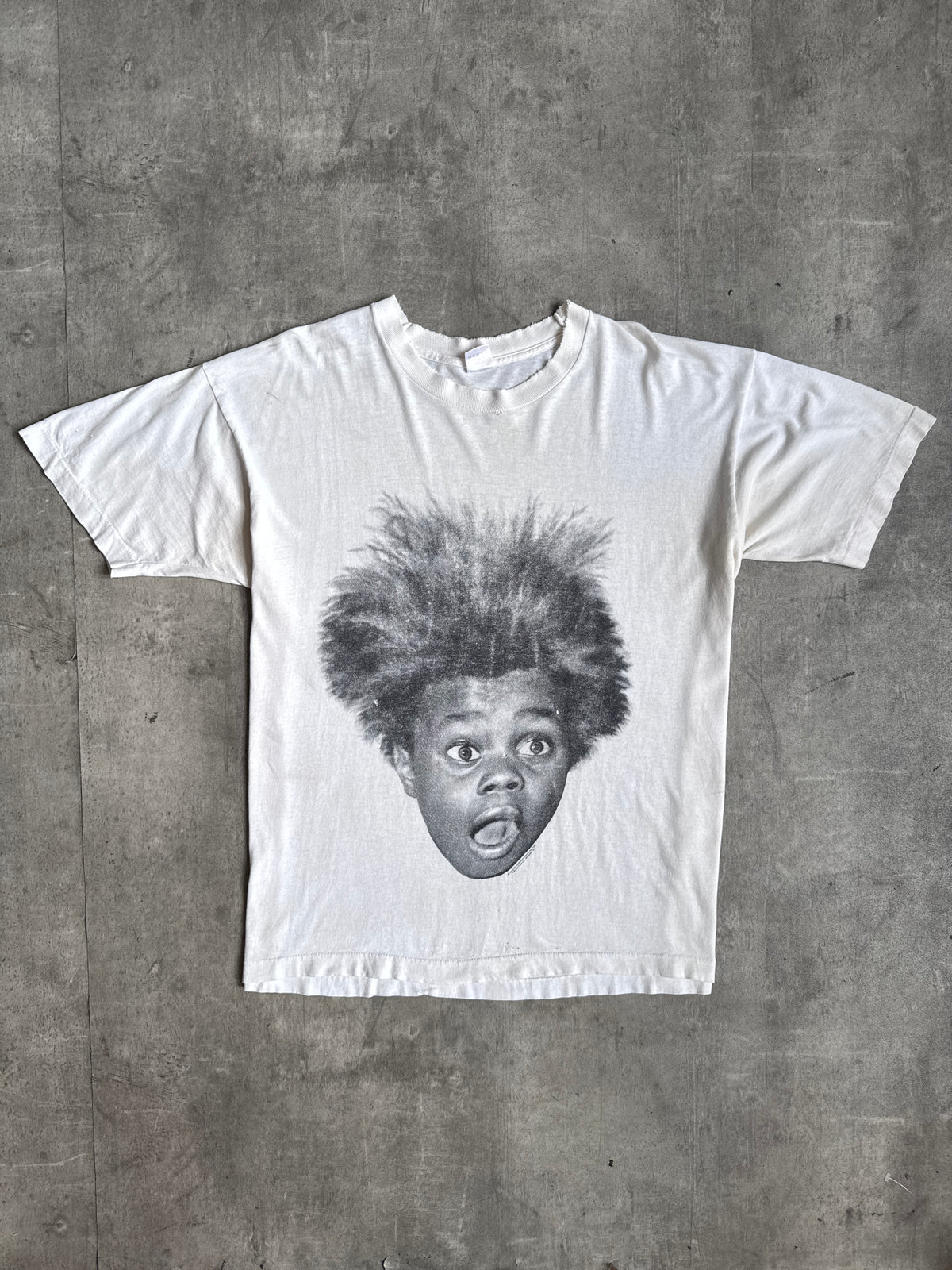 1993 Little Rascals Buckwheat Big Face Single Stitch Graphic Tee