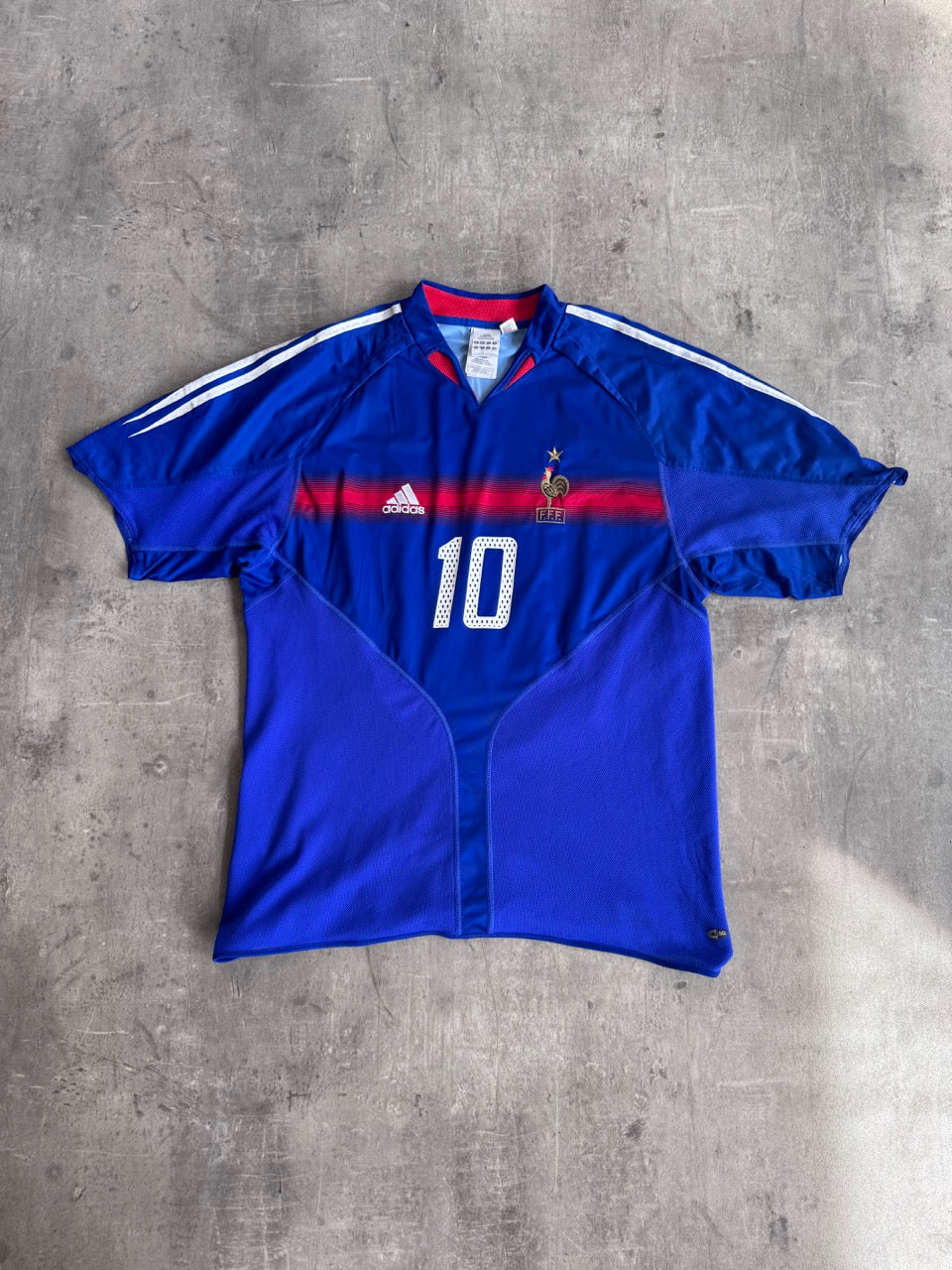 2004/06 France National Team x Adidas 'Zidane' Home Football Shirt