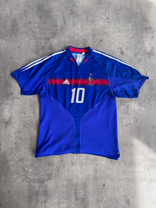 2004/06 France National Team x Adidas 'Zidane' Home Football Shirt