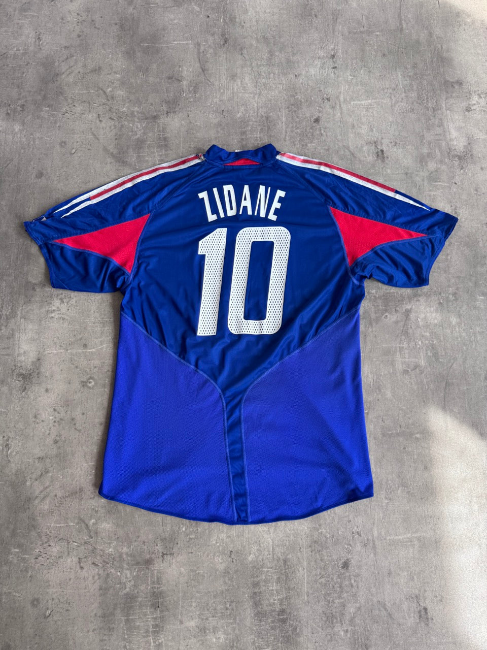 2004/06 France National Team x Adidas 'Zidane' Home Football Shirt