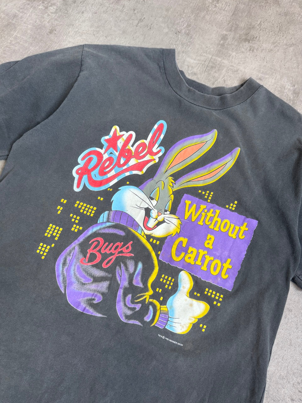 1993 Bugs Bunny Rebel Single Stitch Graphic Tee