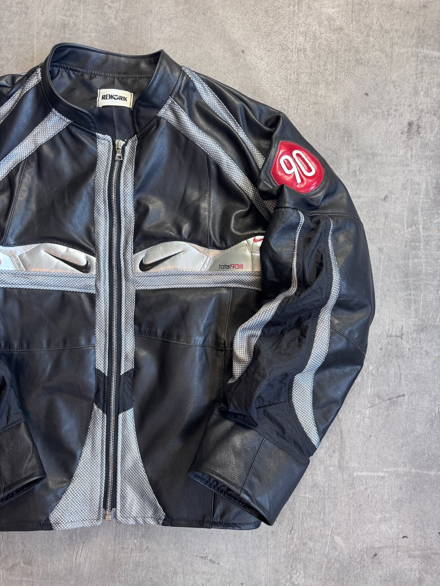 VT Rework : Total 90 Reworked Trainer Leather Jacket