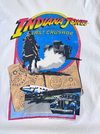 1989 Indiana Jones and the Last Crusade Single Stitch Graphic Tee