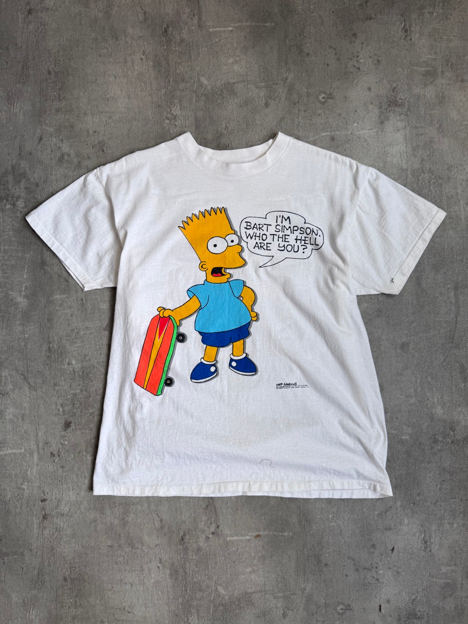 1989 Bart Simpson Single Stitch Graphic Tee