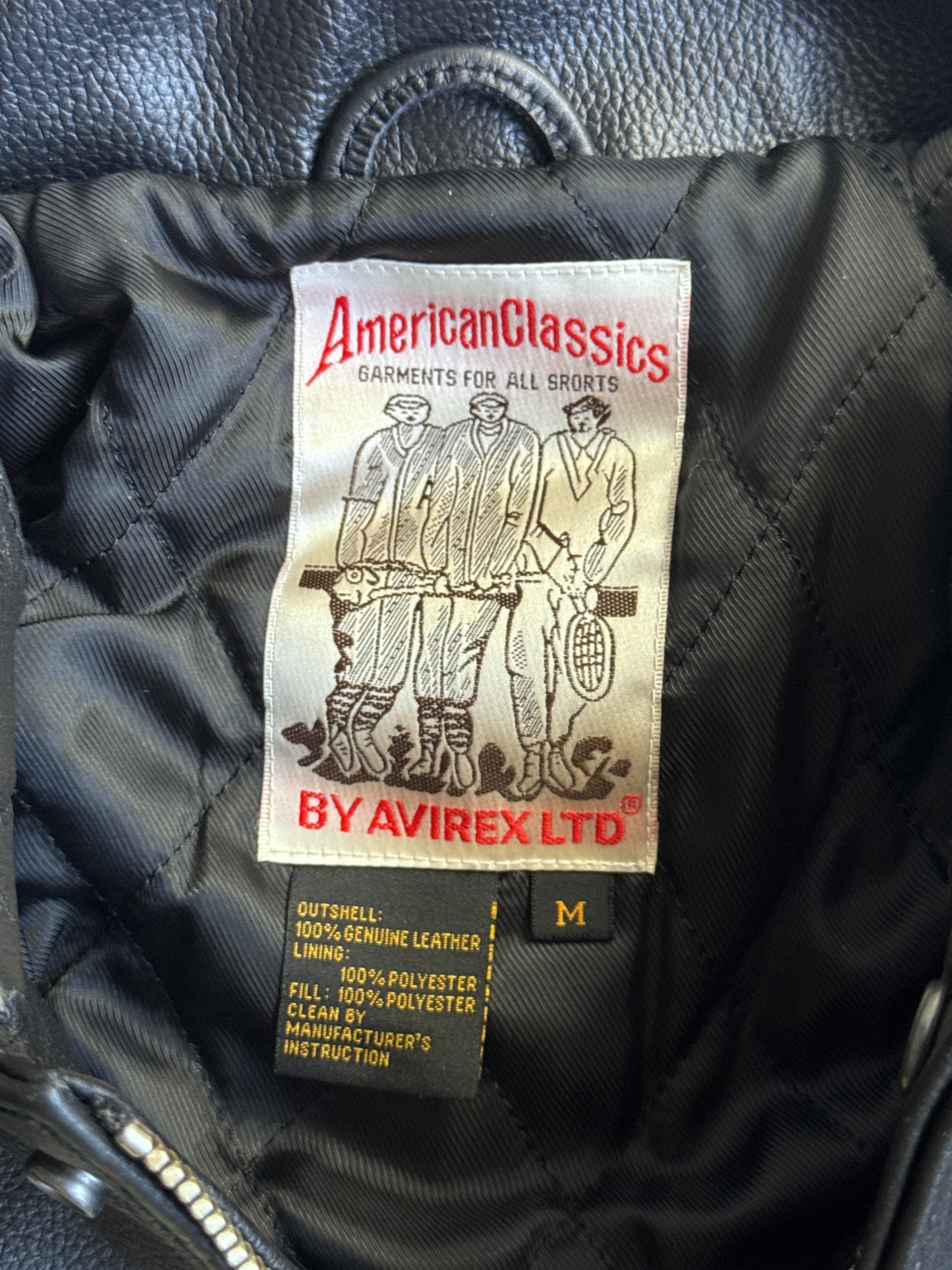 F/W17 Palace x Avirex American Classics Leather Bomber Jacket