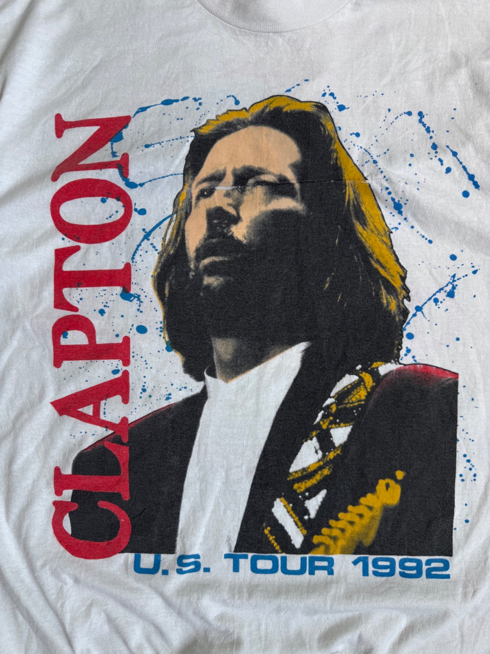 1992 Eric Clapton US World Tour Single Stitch Graphic Tee