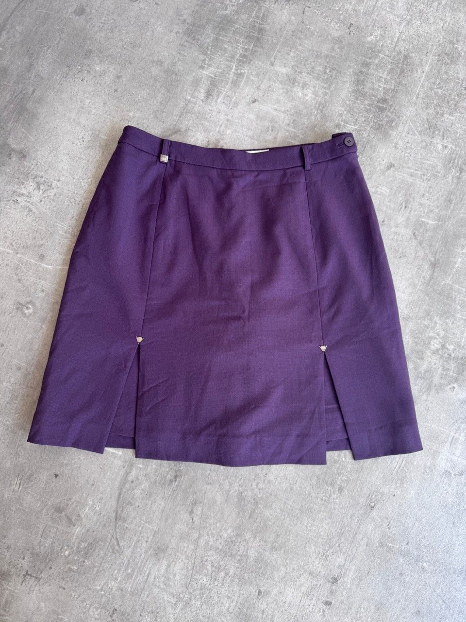 Balenciaga Double Slit Midi Skirt