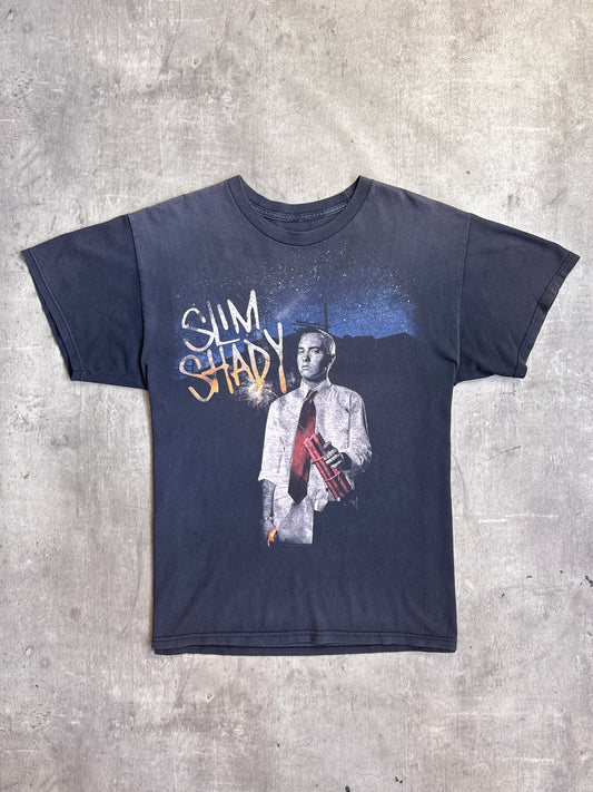 2000's Slim Shady Eminem Faded Graphic Tee