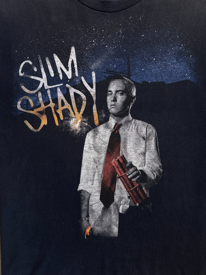 2000's Slim Shady Eminem Faded Graphic Tee