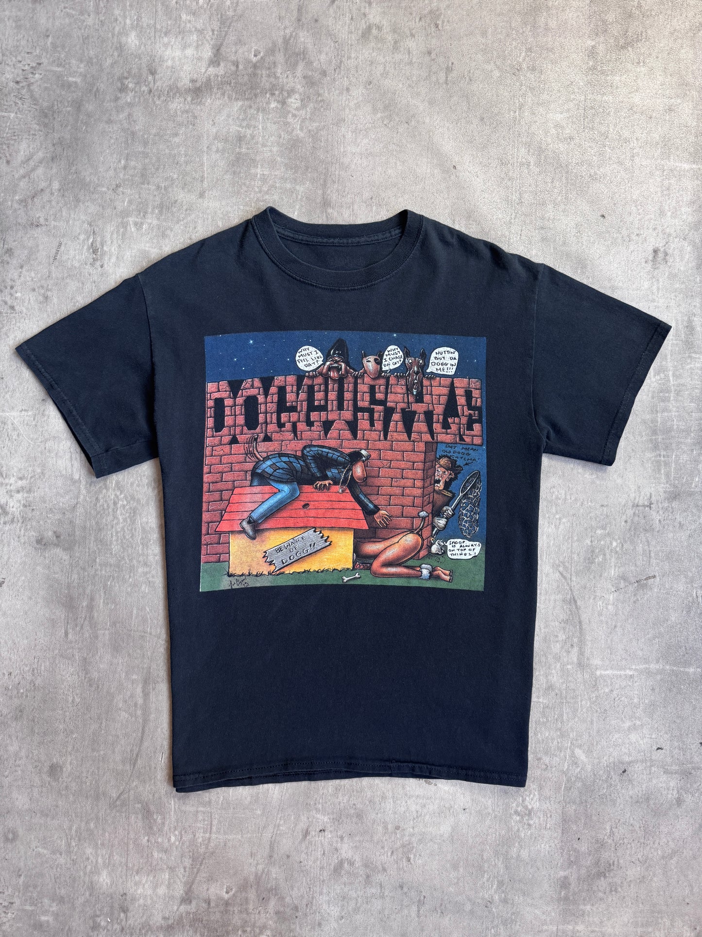 Snoop Dogg Doggystyle 2005 Death Row Black Graphic Tee