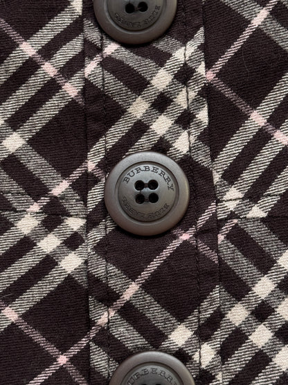 Burberry Brown Nova Check Mini Skirt