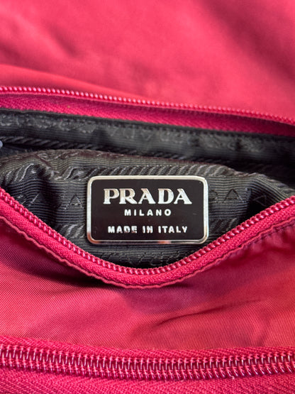 Prada Nylon Crossbody Messenger Bag