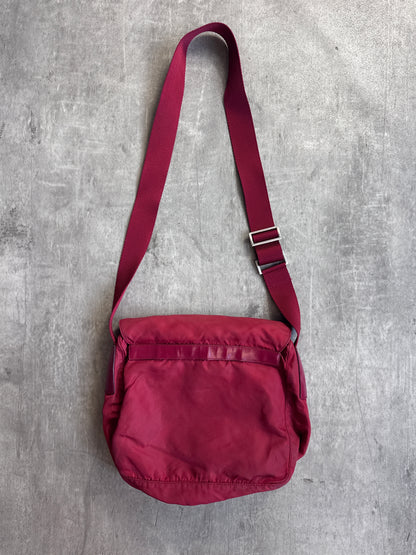 Prada Nylon Crossbody Messenger Bag